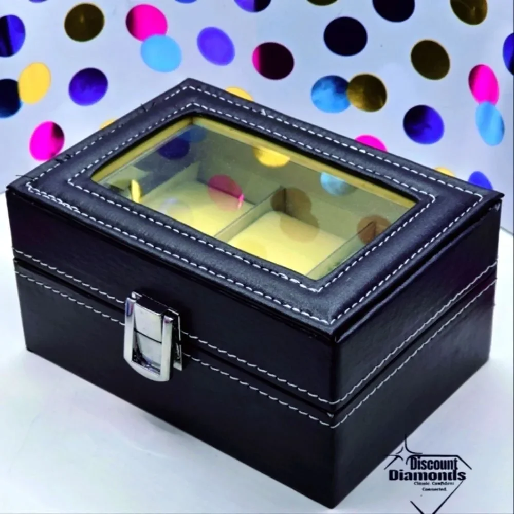 Men's Watch/Jewelry Organizer Holds Three